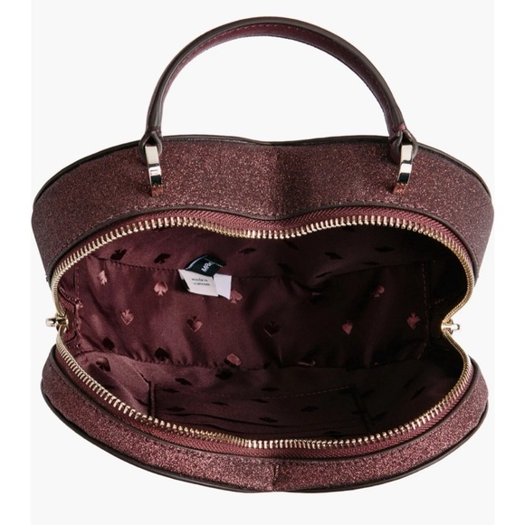 𝐊𝐀𝐓𝐄 𝐒𝐏𝐀𝐃𝐄 - 𝐆𝐈𝐕𝐄𝐀𝐖𝐀𝐘 𝐁𝐀𝐆 𝐒𝐓𝐀𝐑𝐓𝐈𝐍𝐆 𝟒/𝟐𝟖- 𝐋𝐎𝐕𝐄 𝐒𝐇𝐀𝐂𝐊 𝐆𝐋𝐈𝐓𝐓𝐄𝐑 𝐇𝐄𝐀𝐑𝐓 𝐂𝐑𝐎𝐒𝐒𝐁𝐎𝐃𝐘 𝐁𝐀𝐆 - Picture 4 of 6